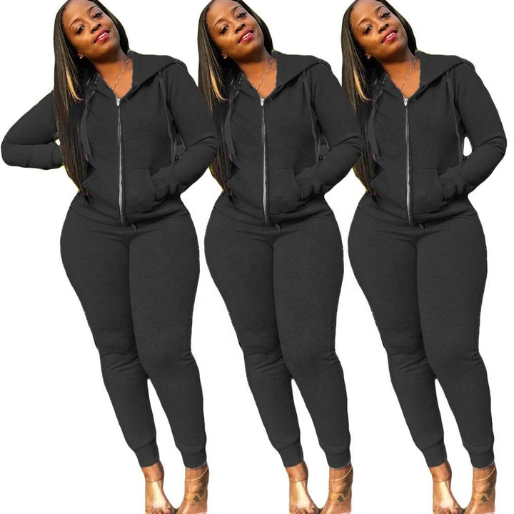 Damer Sportig Jumpsuit med huva och sidofickor Mirla-Eva Jonsson