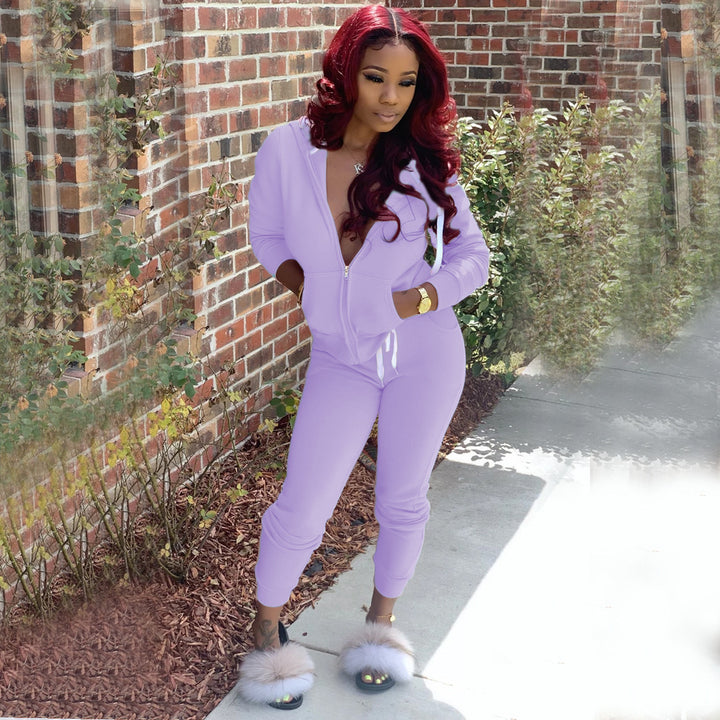 Damer Sportig Jumpsuit med huva och sidofickor Mirla-Eva Jonsson