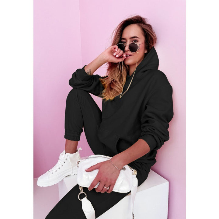 Damer Sportig Lounge Wear Set med Huva Mirla-Eva Jonsson