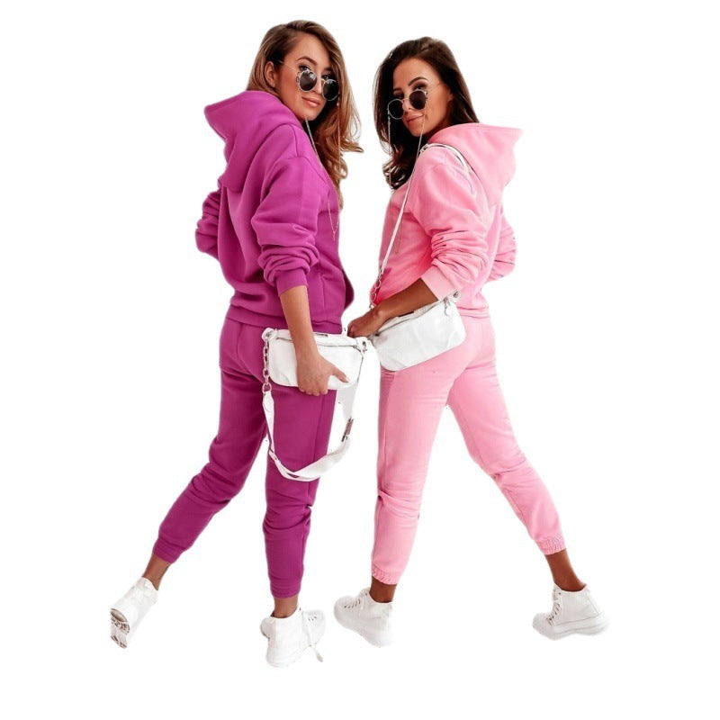 Damer Sportig Lounge Wear Set med Huva Mirla-Eva Jonsson