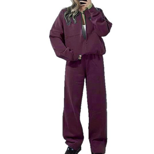 Damer Sportig Loungewear-set med avslappnad passform och bekväma material Mirla-Eva Jonsson