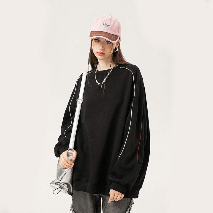Damer Sportig Sweatshirt med raffinerad design Mirla-Eva Jonsson