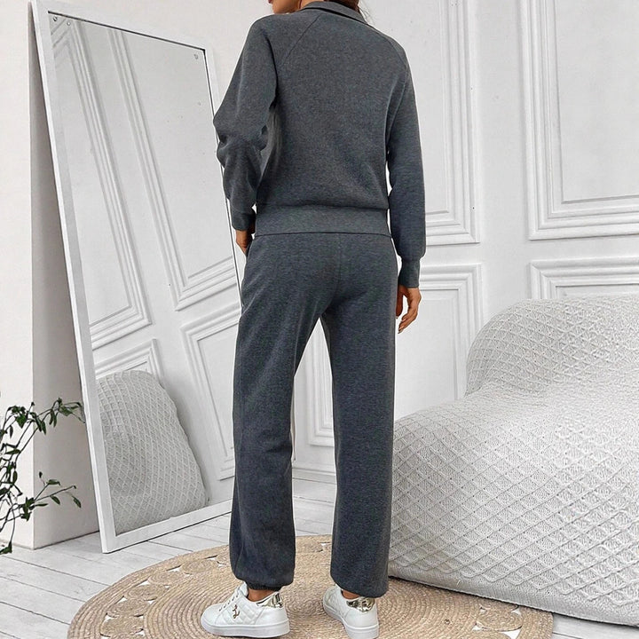 Damer Sportig Sweatshirt med ståkrage och dragkedja Mirla-Eva Jonsson