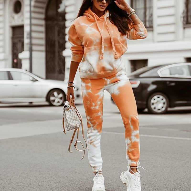 Damer Sportig Tie-Dye Joggingdräkt Eva Jonsson-Eva Jonsson