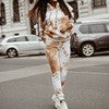 Damer Sportig Tie-Dye Joggingdräkt Mirla-Eva Jonsson