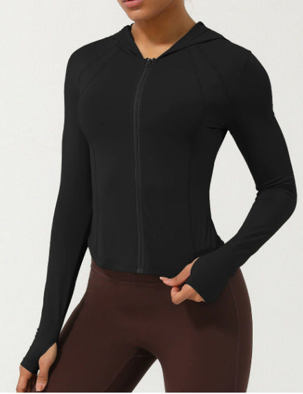 Damer Sportig Zip-Hoodie Mirla-Eva Jonsson