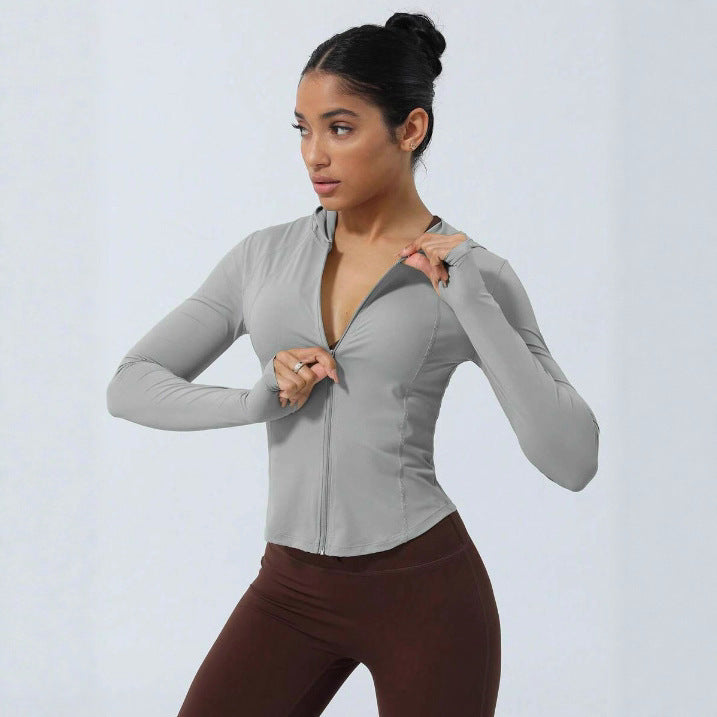 Damer Sportig Zip-Hoodie Mirla-Eva Jonsson