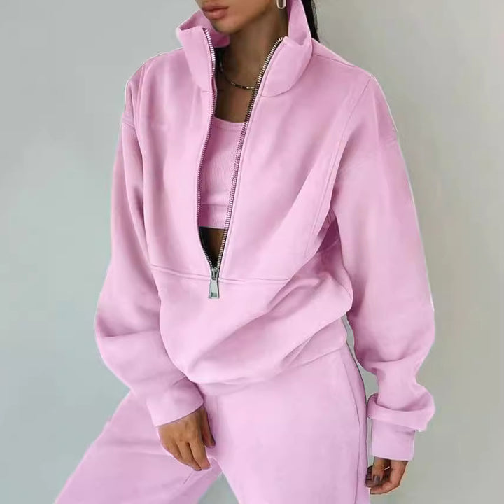 Damer Sportig Zip-Hoodie Mirla-Eva Jonsson