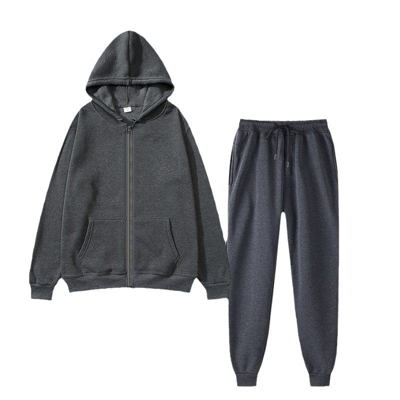 Damer Sportig Zip-Hoodie och Joggingbyxor Set Mirla-Eva Jonsson