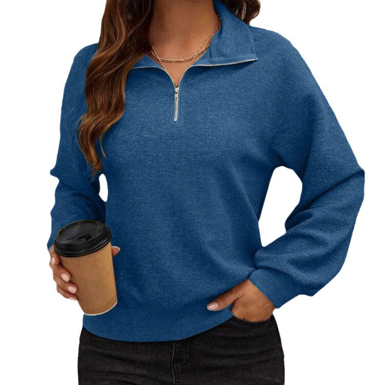 Damer Sportig Zip-Pullover Mirla-Eva Jonsson
