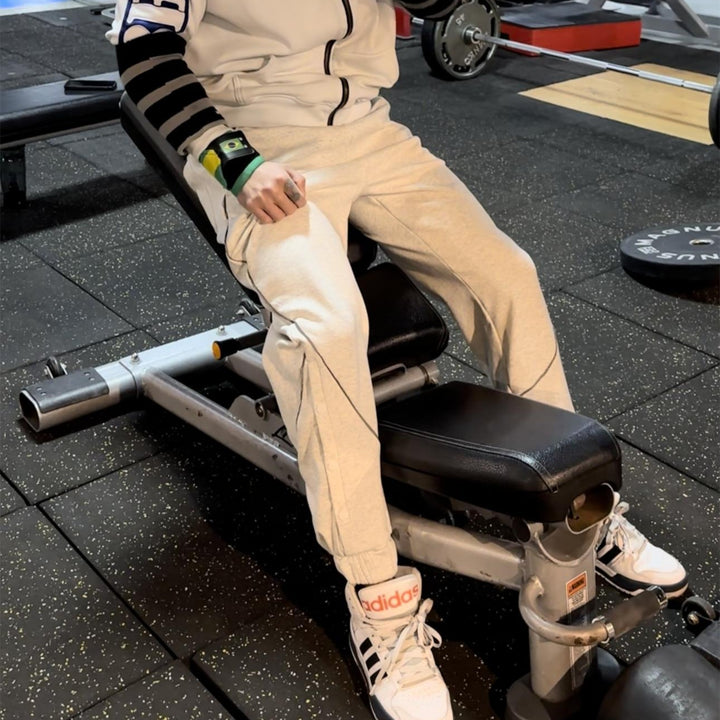 Damer Sportiga Joggingbyxor med tryckknappdetaljer Eva Jonsson-Eva Jonsson