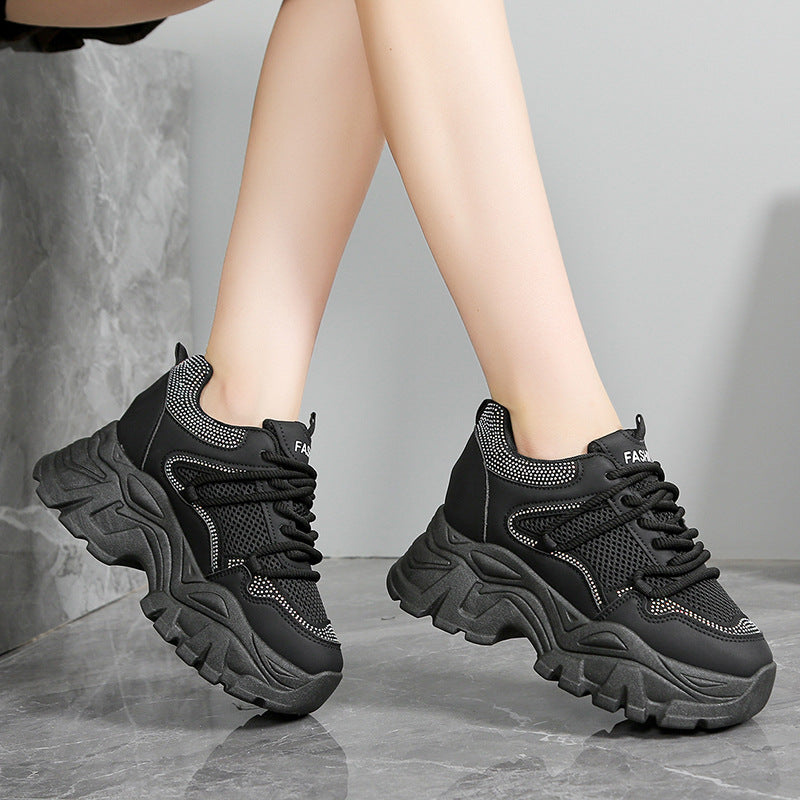 Damer Sportiga Plattforms Sneakers Mirla-Eva Jonsson