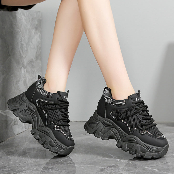 Damer Sportiga Plattforms Sneakers Mirla-Eva Jonsson