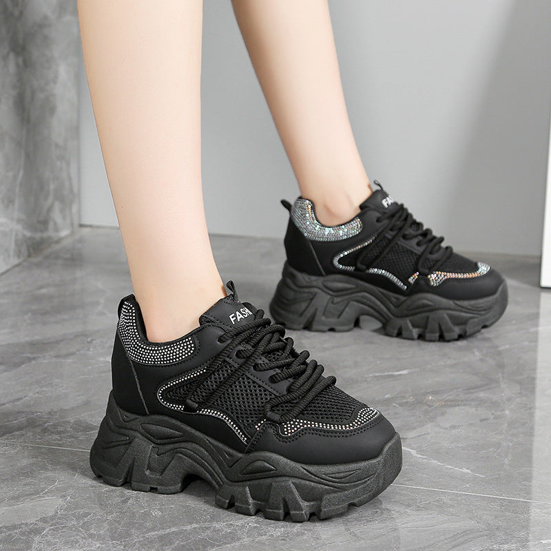 Damer Sportiga Plattforms Sneakers Mirla-Eva Jonsson