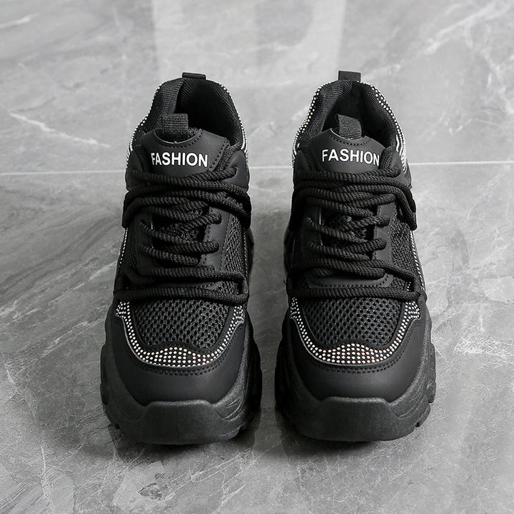 Damer Sportiga Plattforms Sneakers Mirla-Eva Jonsson