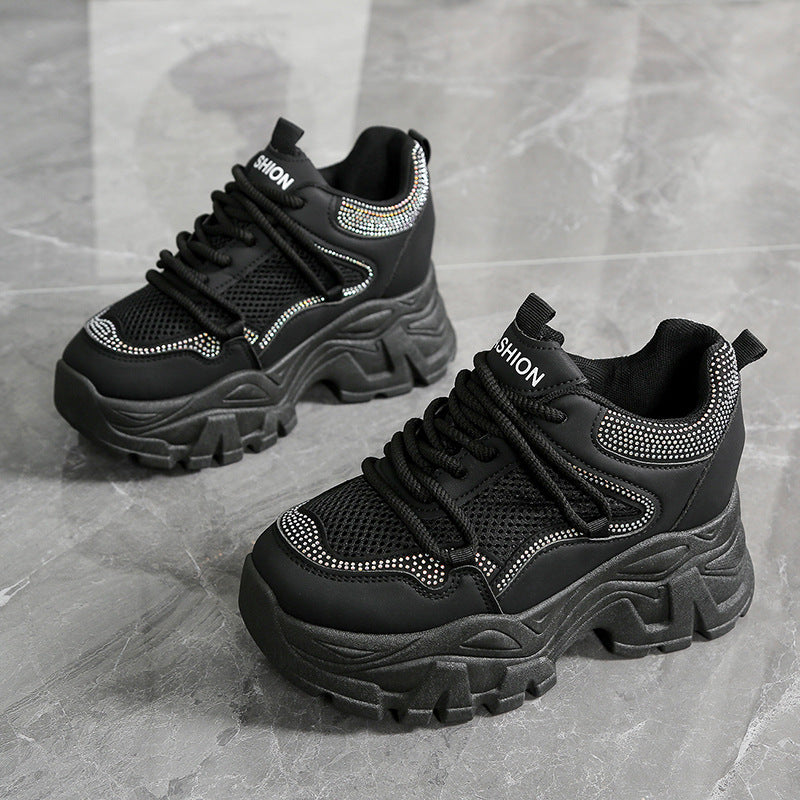 Damer Sportiga Plattforms Sneakers Mirla-Eva Jonsson