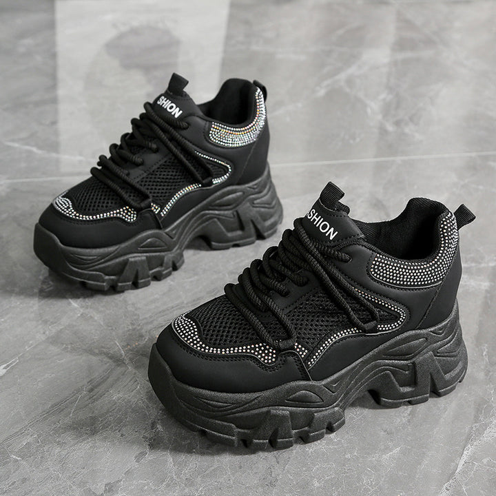 Damer Sportiga Plattforms Sneakers Mirla-Eva Jonsson