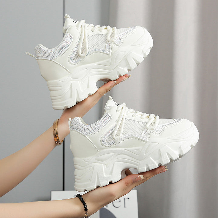 Damer Sportiga Plattforms Sneakers Mirla-Eva Jonsson
