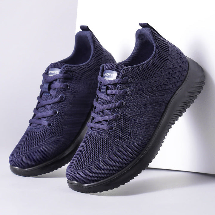 Damer Sportiga Sneakers med Andningsbart Ovanmaterial och Flexibel Sula Mirla-Eva Jonsson