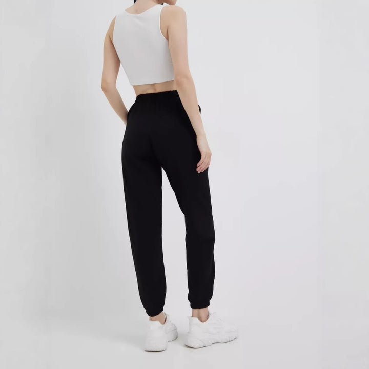 Damer Sportiga Sweatpants med elastisk midja och sidofickor Mirla-Eva Jonsson