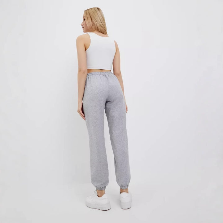 Damer Sportiga Sweatpants med elastisk midja och sidofickor Mirla-Eva Jonsson