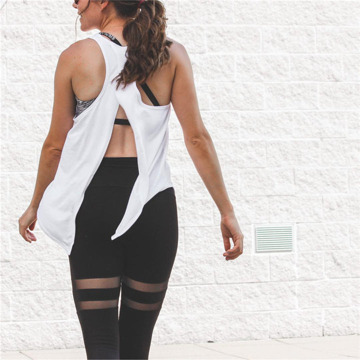 Damer Sportiga leggings med transparenta insatser och hög midja Mirla-Eva Jonsson