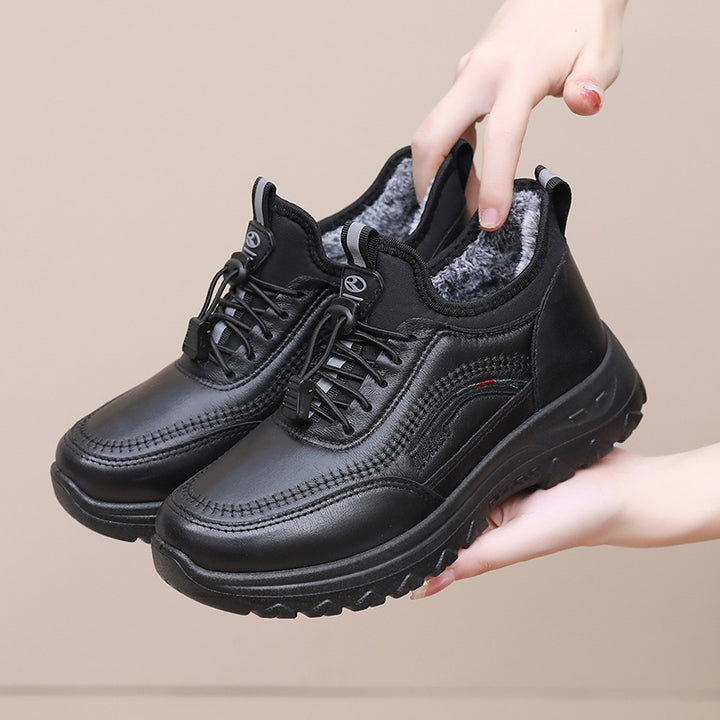 Damer Sportiga och bekväma vandrings-sneakers med värmande foder Mirla-Eva Jonsson