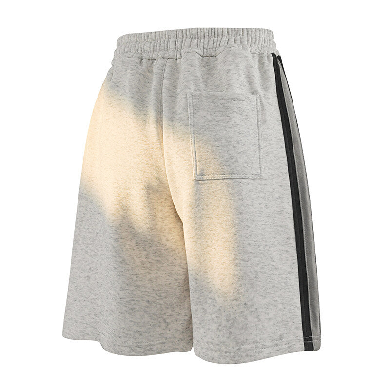 Damer Sportiga shorts med elastisk midja och randig design Mirla-Eva Jonsson