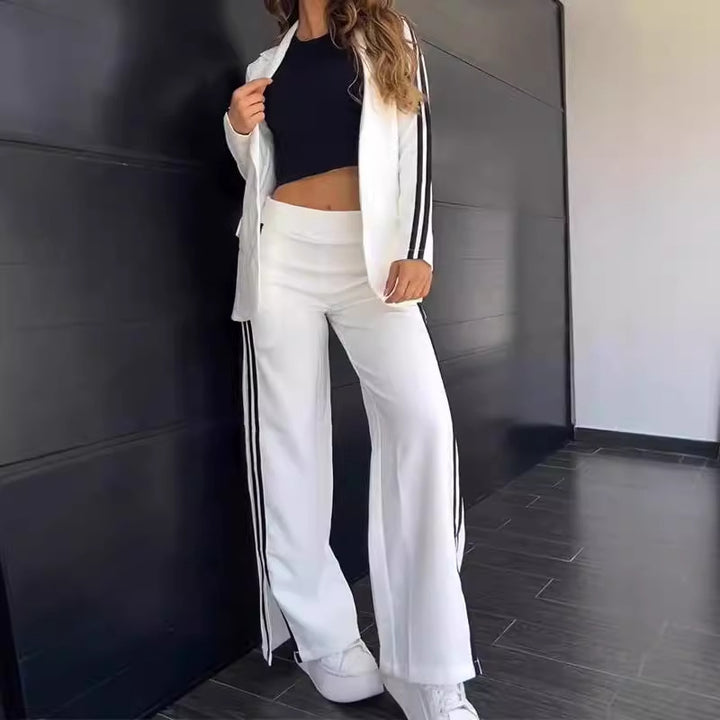Damer Sportigt Blazer- och Byxor-Set Mirla-Eva Jonsson