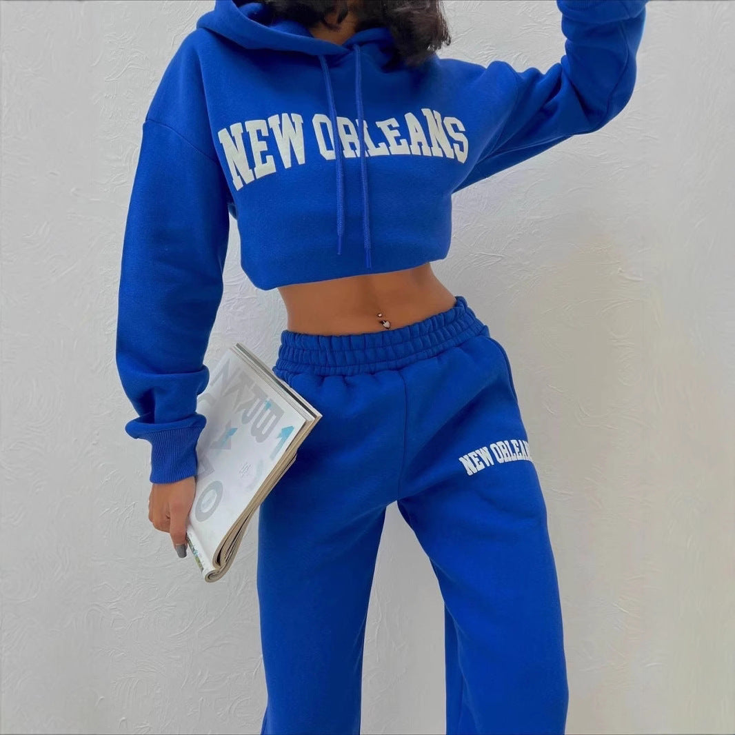 Damer Sportigt Fleece-Loungewear-Set Mirla-Eva Jonsson