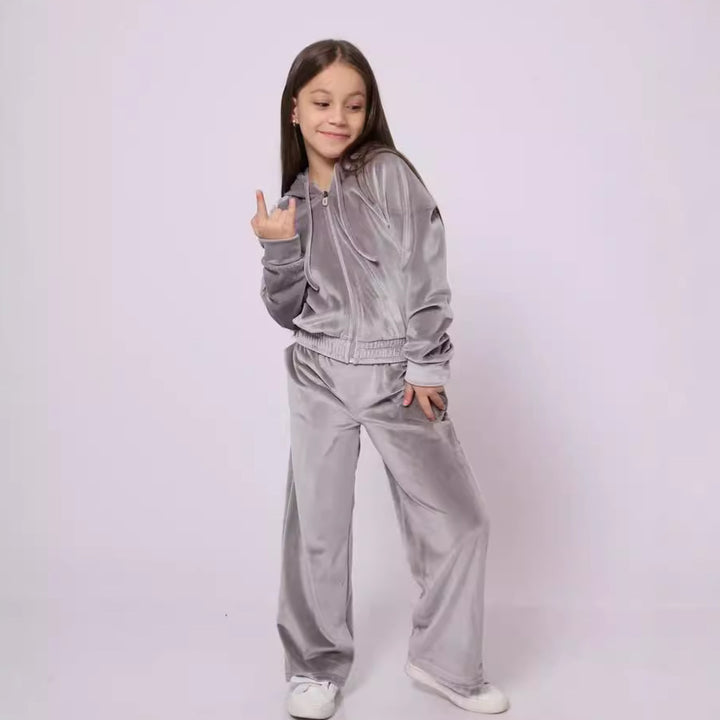Damer Sportigt Fleece-Träningsjacka-Set Mirla-Eva Jonsson