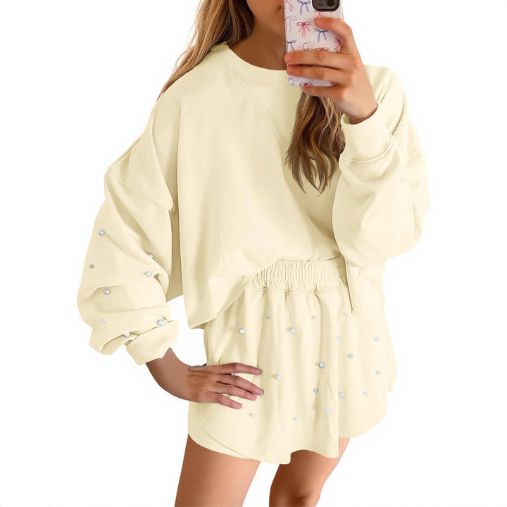 Damer Sportigt Sweatshirt- och Kjolset Eva Jonsson-Eva Jonsson