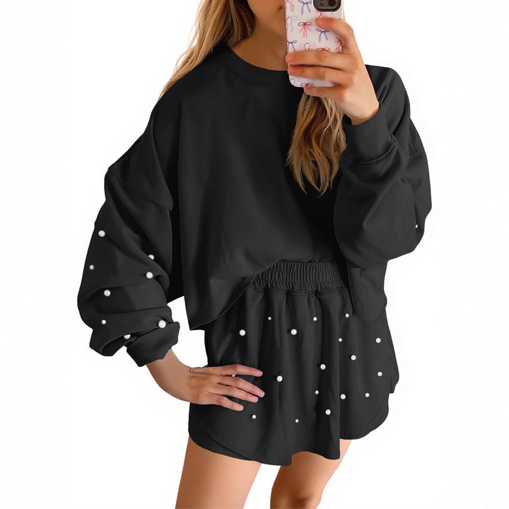 Damer Sportigt Sweatshirt- och Kjolset Eva Jonsson-Eva Jonsson