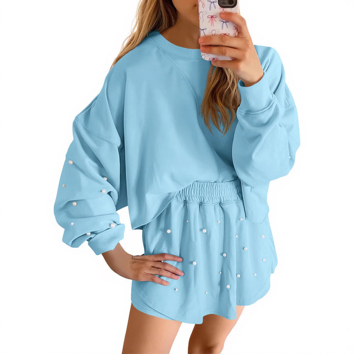 Damer Sportigt Sweatshirt- och Kjolset Eva Jonsson-Eva Jonsson