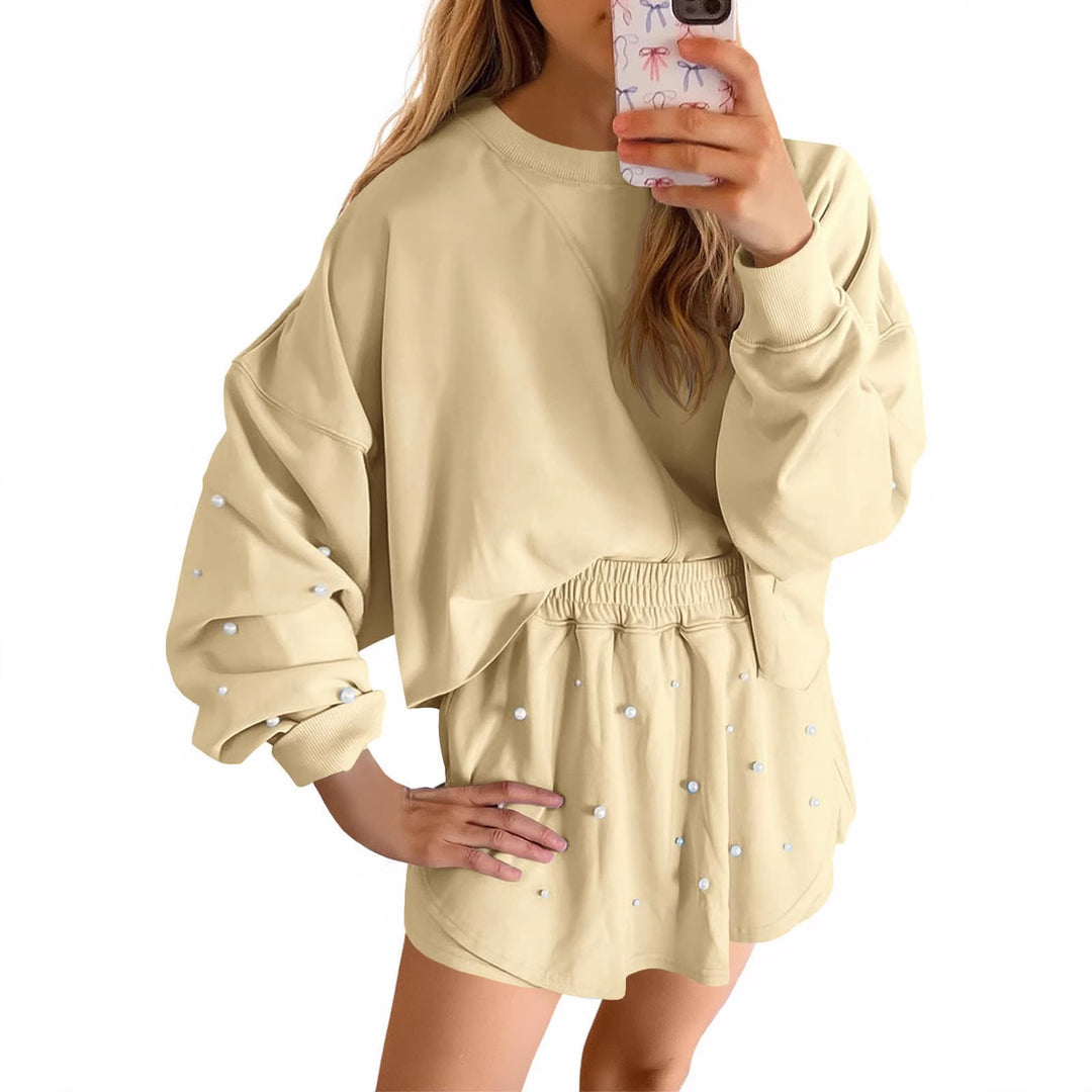 Damer Sportigt Sweatshirt- och Kjolset Eva Jonsson-Eva Jonsson