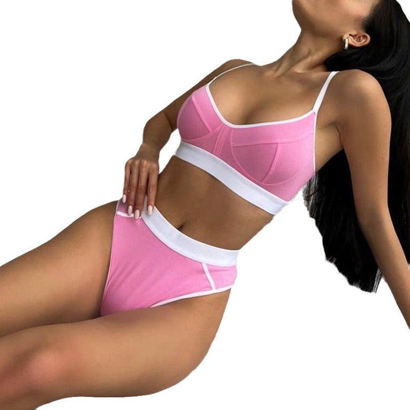 Damer Sportigt bikini-set med justerbara axelremmar och hög skärning Mirla-Eva Jonsson