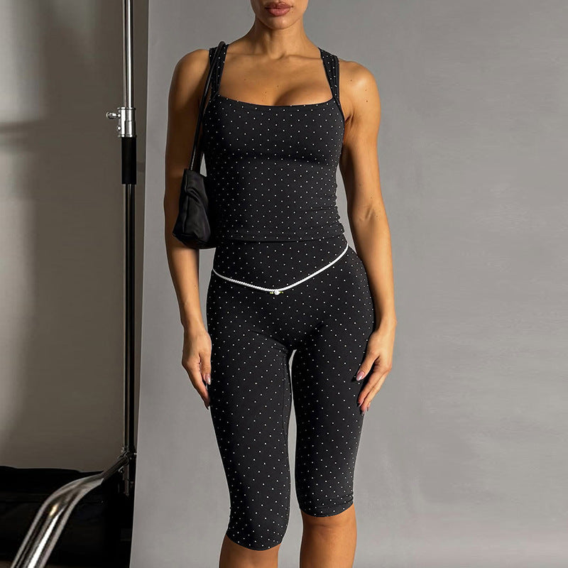 Damer Sportigt topp och leggings-set Mirla-Eva Jonsson