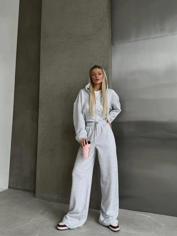 Damer Sportigt tvådelat set med lös passform och kort topp Mirla-Eva Jonsson