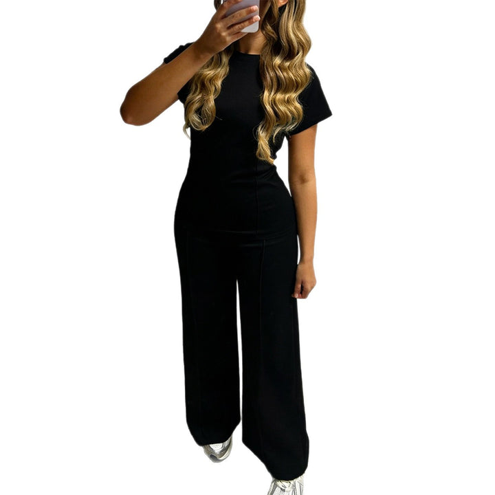 Damer Sporty Lounge-set med modern skärning och sidofickor Mirla-Eva Jonsson