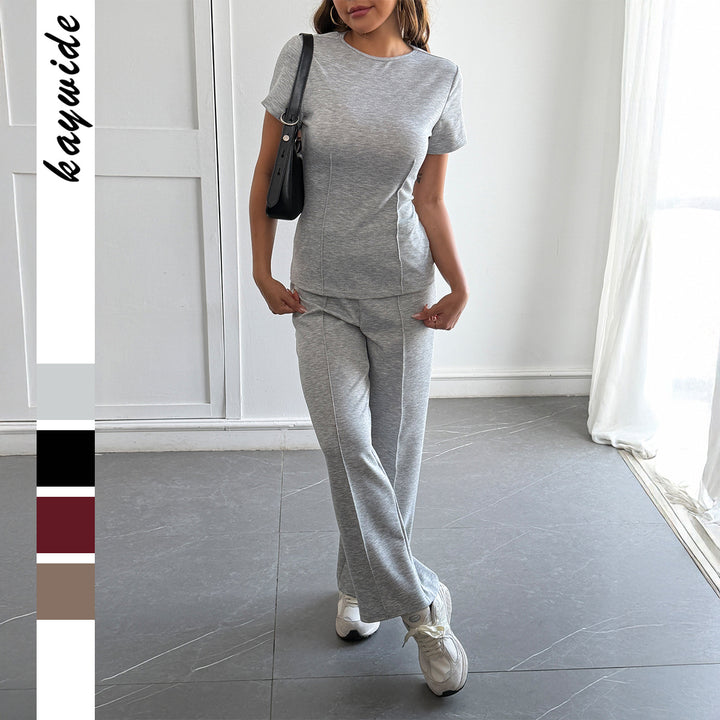 Damer Sporty Lounge-set med modern skärning och sidofickor Mirla-Eva Jonsson