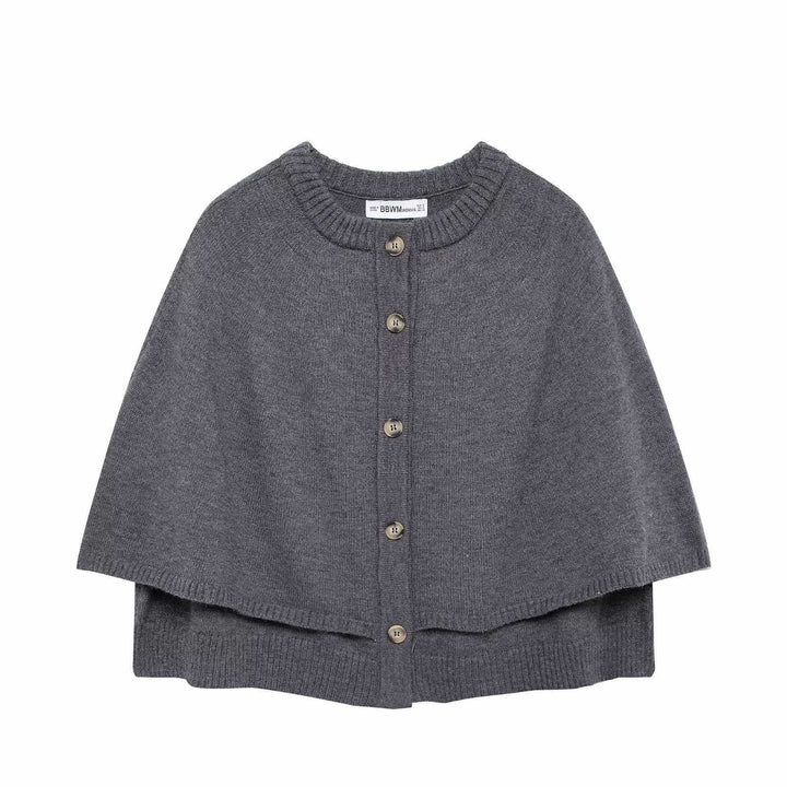 Damer Stickponcho Mirla-Eva Jonsson