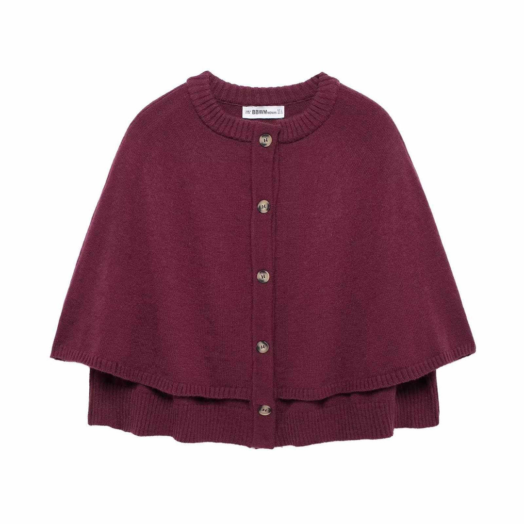 Damer Stickponcho Mirla-Eva Jonsson
