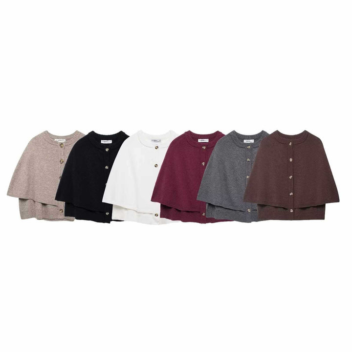 Damer Stickponcho Mirla-Eva Jonsson