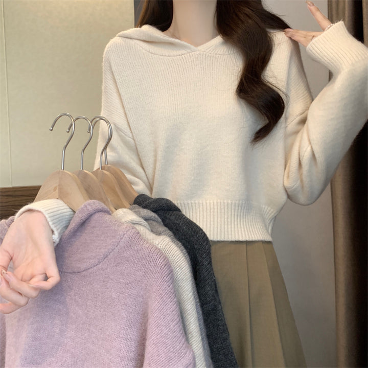 Damer Stilfull Hoodie med Avslappnad Passform och Texturerat Material Mirla-Eva Jonsson