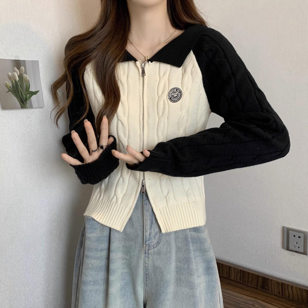 Damer Stilfull Zip-up Cardigan Mirla-Eva Jonsson