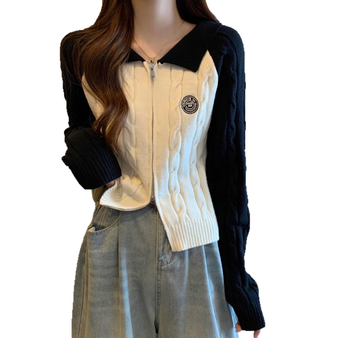 Damer Stilfull Zip-up Cardigan Mirla-Eva Jonsson