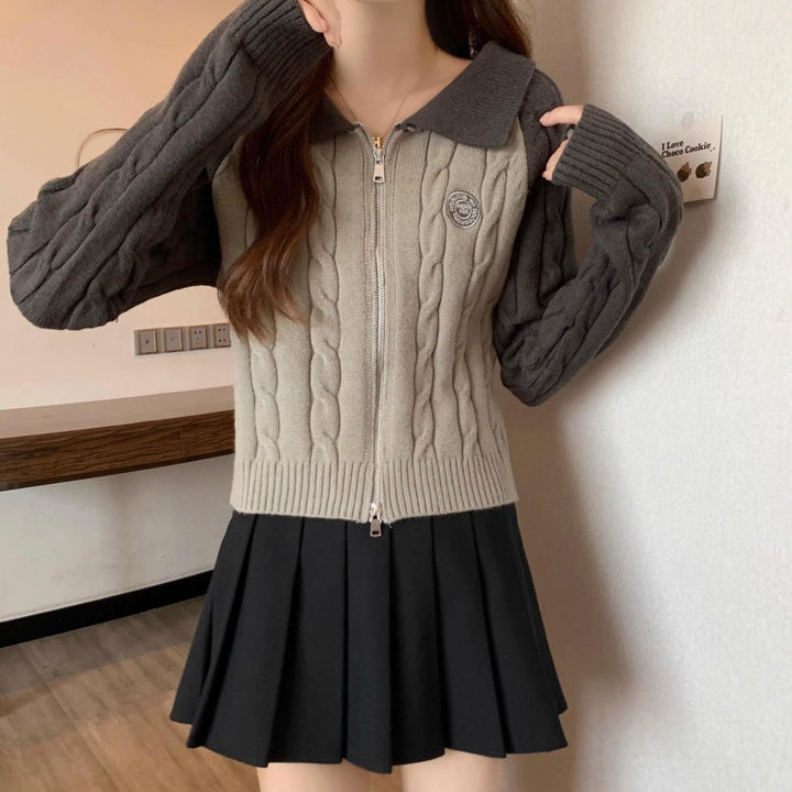 Damer Stilfull Zip-up Cardigan Mirla-Eva Jonsson