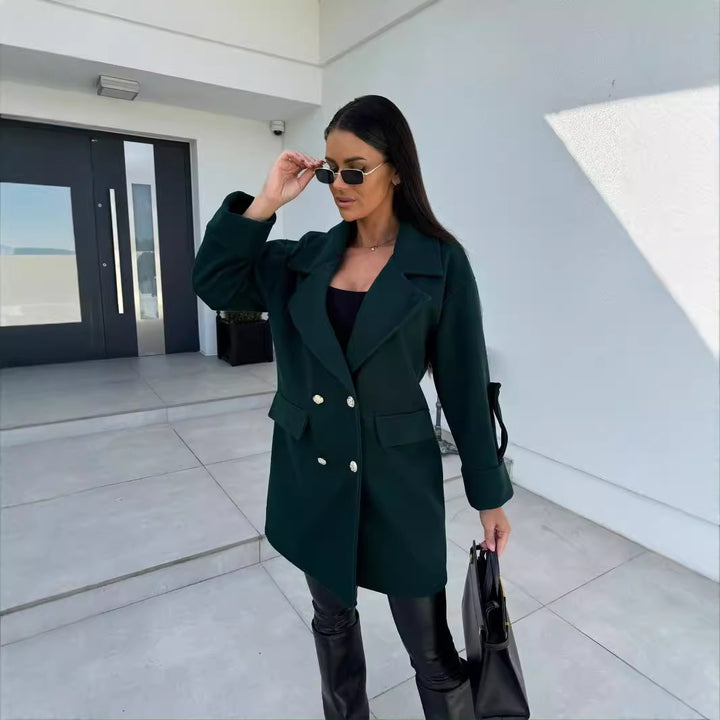Damer Stilig Oversize Blazer Mirla-Eva Jonsson