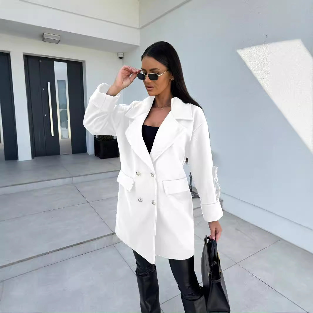 Damer Stilig Oversize Blazer Mirla-Eva Jonsson
