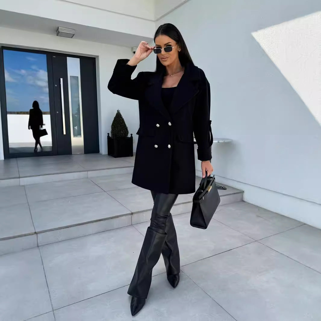 Damer Stilig Oversize Blazer Mirla-Eva Jonsson